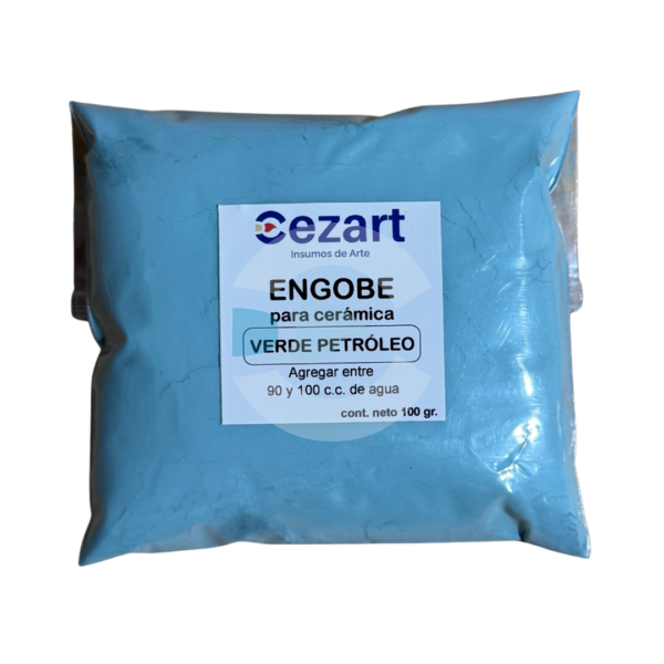 Engobe Verde Petróleo E0041 100 gr - Image 2